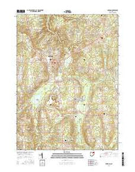 Chardon Ohio Current topographic map, 1:24000 scale, 7.5 X 7.5 Minute, Year 2016
