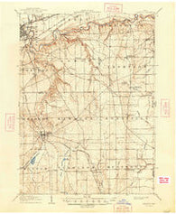 Chardon Ohio Historical topographic map, 1:62500 scale, 15 X 15 Minute, Year 1906