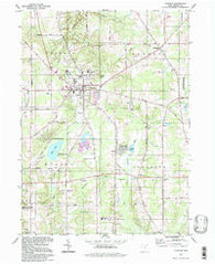 Chardon Ohio Historical topographic map, 1:24000 scale, 7.5 X 7.5 Minute, Year 1994