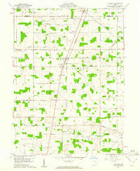 Chatfield Ohio Historical topographic map, 1:24000 scale, 7.5 X 7.5 Minute, Year 1960