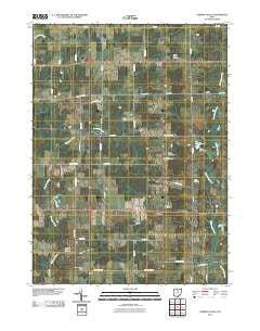 Cherry Valley Ohio Historical topographic map, 1:24000 scale, 7.5 X 7.5 Minute, Year 2010