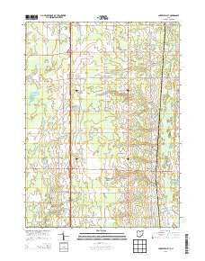 Cherry Valley Ohio Historical topographic map, 1:24000 scale, 7.5 X 7.5 Minute, Year 2013