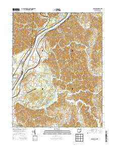 Cheshire Ohio Historical topographic map, 1:24000 scale, 7.5 X 7.5 Minute, Year 2013
