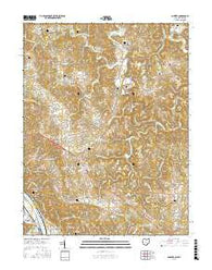 Chester Ohio Current topographic map, 1:24000 scale, 7.5 X 7.5 Minute, Year 2016