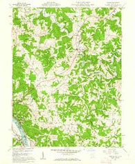 Chester Ohio Historical topographic map, 1:24000 scale, 7.5 X 7.5 Minute, Year 1960