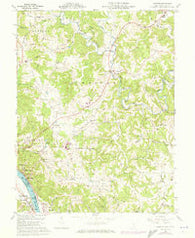 Chester Ohio Historical topographic map, 1:24000 scale, 7.5 X 7.5 Minute, Year 1960