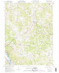 Chester Ohio Historical topographic map, 1:24000 scale, 7.5 X 7.5 Minute, Year 1960