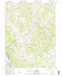 Chester Ohio Historical topographic map, 1:24000 scale, 7.5 X 7.5 Minute, Year 1960