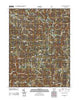 Chesterhill Ohio Historical topographic map, 1:24000 scale, 7.5 X 7.5 Minute, Year 2011