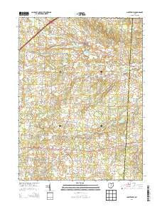 Chesterville Ohio Historical topographic map, 1:24000 scale, 7.5 X 7.5 Minute, Year 2013