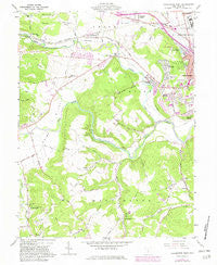 Chillicothe West Ohio Historical topographic map, 1:24000 scale, 7.5 X 7.5 Minute, Year 1961