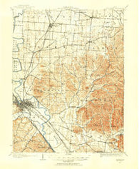 Chillicothe Ohio Historical topographic map, 1:62500 scale, 15 X 15 Minute, Year 1906