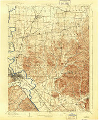 Chillicothe Ohio Historical topographic map, 1:62500 scale, 15 X 15 Minute, Year 1908