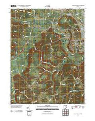 Chillicothe West Ohio Historical topographic map, 1:24000 scale, 7.5 X 7.5 Minute, Year 2010