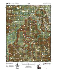 Chillicothe West Ohio Historical topographic map, 1:24000 scale, 7.5 X 7.5 Minute, Year 2010