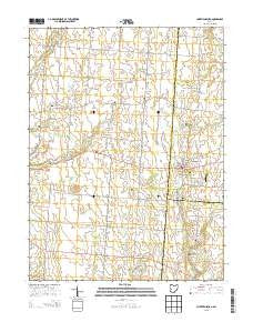 Christiansburg Ohio Historical topographic map, 1:24000 scale, 7.5 X 7.5 Minute, Year 2013