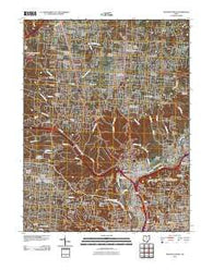 Cincinnati West Ohio Historical topographic map, 1:24000 scale, 7.5 X 7.5 Minute, Year 2010