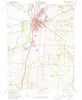 Circleville Ohio Historical topographic map, 1:24000 scale, 7.5 X 7.5 Minute, Year 1961