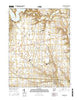 Clarksburg Ohio Current topographic map, 1:24000 scale, 7.5 X 7.5 Minute, Year 2016