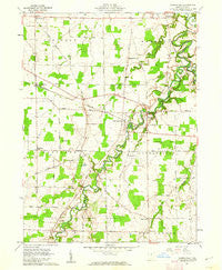 Clarksfield Ohio Historical topographic map, 1:24000 scale, 7.5 X 7.5 Minute, Year 1960