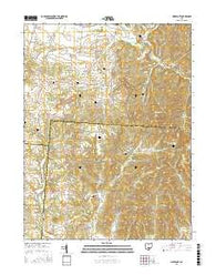 Clearport Ohio Current topographic map, 1:24000 scale, 7.5 X 7.5 Minute, Year 2016