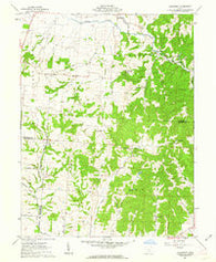 Clearport Ohio Historical topographic map, 1:24000 scale, 7.5 X 7.5 Minute, Year 1961