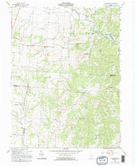 Clearport Ohio Historical topographic map, 1:24000 scale, 7.5 X 7.5 Minute, Year 1961