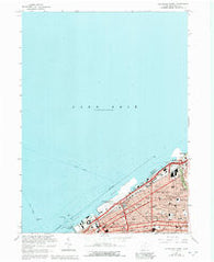 Cleveland North Ohio Historical topographic map, 1:24000 scale, 7.5 X 7.5 Minute, Year 1963