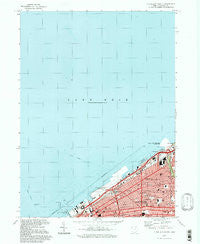 Cleveland North Ohio Historical topographic map, 1:24000 scale, 7.5 X 7.5 Minute, Year 1994