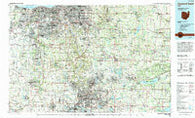Cleveland South Ohio Historical topographic map, 1:100000 scale, 30 X 60 Minute, Year 1994