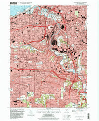 Cleveland South Ohio Historical topographic map, 1:24000 scale, 7.5 X 7.5 Minute, Year 1994