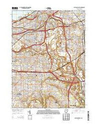 Cleveland South Ohio Historical topographic map, 1:24000 scale, 7.5 X 7.5 Minute, Year 2013