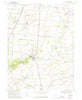 Clifton Ohio Historical topographic map, 1:24000 scale, 7.5 X 7.5 Minute, Year 1968