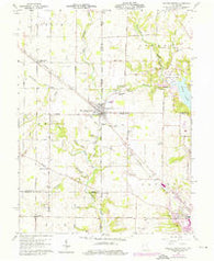College Corner Ohio Historical topographic map, 1:24000 scale, 7.5 X 7.5 Minute, Year 1960