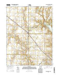 College Corner Ohio Historical topographic map, 1:24000 scale, 7.5 X 7.5 Minute, Year 2013