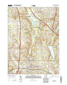 Columbiana Ohio Historical topographic map, 1:24000 scale, 7.5 X 7.5 Minute, Year 2013