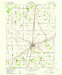 Columbus Grove Ohio Historical topographic map, 1:24000 scale, 7.5 X 7.5 Minute, Year 1960