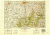 Columbus Ohio Historical topographic map, 1:250000 scale, 1 X 2 Degree, Year 1947
