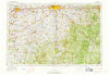 Columbus Ohio Historical topographic map, 1:250000 scale, 1 X 2 Degree, Year 1967