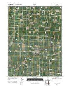 Columbus Grove Ohio Historical topographic map, 1:24000 scale, 7.5 X 7.5 Minute, Year 2010