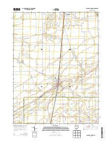 Columbus Grove Ohio Historical topographic map, 1:24000 scale, 7.5 X 7.5 Minute, Year 2013