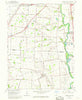 Commercial Point Ohio Historical topographic map, 1:24000 scale, 7.5 X 7.5 Minute, Year 1966