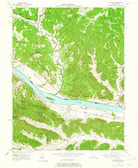 Concord Kentucky Historical topographic map, 1:24000 scale, 7.5 X 7.5 Minute, Year 1949