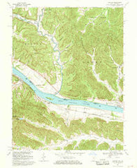 Concord Kentucky Historical topographic map, 1:24000 scale, 7.5 X 7.5 Minute, Year 1967