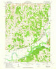 Conesville Ohio Historical topographic map, 1:24000 scale, 7.5 X 7.5 Minute, Year 1962