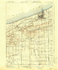 Conneaut Ohio Historical topographic map, 1:62500 scale, 15 X 15 Minute, Year 1906