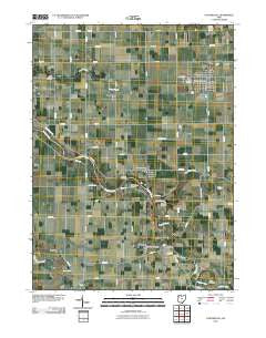 Continental Ohio Historical topographic map, 1:24000 scale, 7.5 X 7.5 Minute, Year 2010