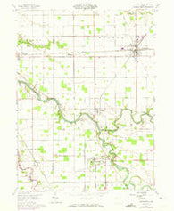 Continental Ohio Historical topographic map, 1:24000 scale, 7.5 X 7.5 Minute, Year 1960