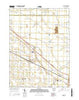 Convoy Ohio Current topographic map, 1:24000 scale, 7.5 X 7.5 Minute, Year 2016