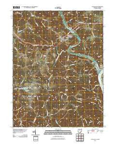 Coolville Ohio Historical topographic map, 1:24000 scale, 7.5 X 7.5 Minute, Year 2011